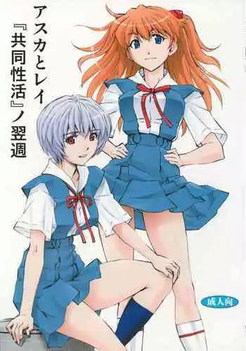 Asuka to Rei "Kyoudou Seikatsu" no Yokushuu