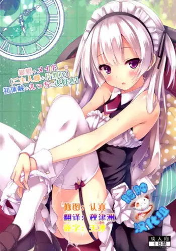 (C89) [Botugo (RYO)] Ginpatsu + Maid (Goshujin-sama + Kataomoi) Hatsutaiken ÷ Ecchi = Daisuki! [Chinese] [脸肿汉化组]