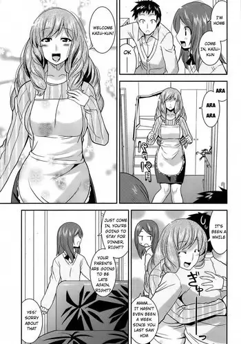 [Utamaro] Osananajimi no Oba-san ga Seiteki Sugiru (Tounyuu) [English] [jhenier13]