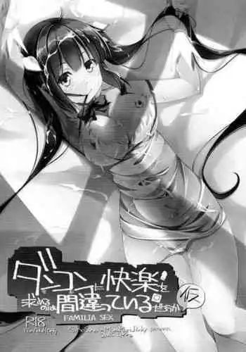 (COMIC1☆9) [MuraMura Pocky, Shinoshino (Kasumi, Sinohara Sinome)] Dankon ni Kairaku o Motomeru no wa Machigatteiru Darou ka Kari (Dungeon ni Deai o Motomeru no wa Machigatteiru Darou ka)