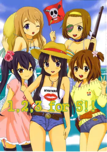 (COMIC1☆4) [Tachinomi-ya (Inoue Atsushi, Fumitani Yasunori, Muramatsu Toubee)] 1,2,3 for 5!! (K-ON!)